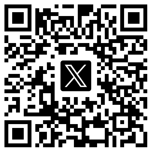 公式X QRコード